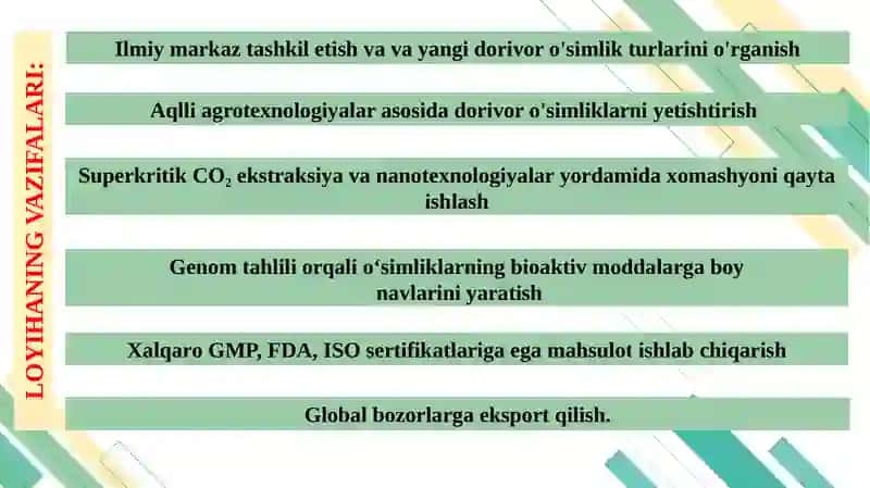 TERMIZ DAVLAT UNIVERSITETI TABIIY FANLAR FAKULTETI BIOLOGIYA TURLARI BO‘YICHA TA’LIM YO‘NALISHI 3-BOSQICH TALABASI RAJAPOVA NILUFARNING ‘‘MIRZO ULUG’BEK VORISLARI’’TANLOVI UCHUN TAYYORLAGAN LOYIHA TAQDIMOTI 3