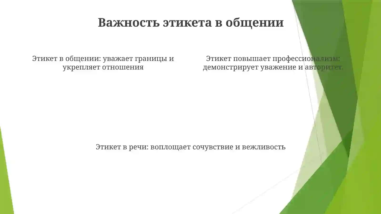 Что Такое Этикет и РечевойЭтикет? 3