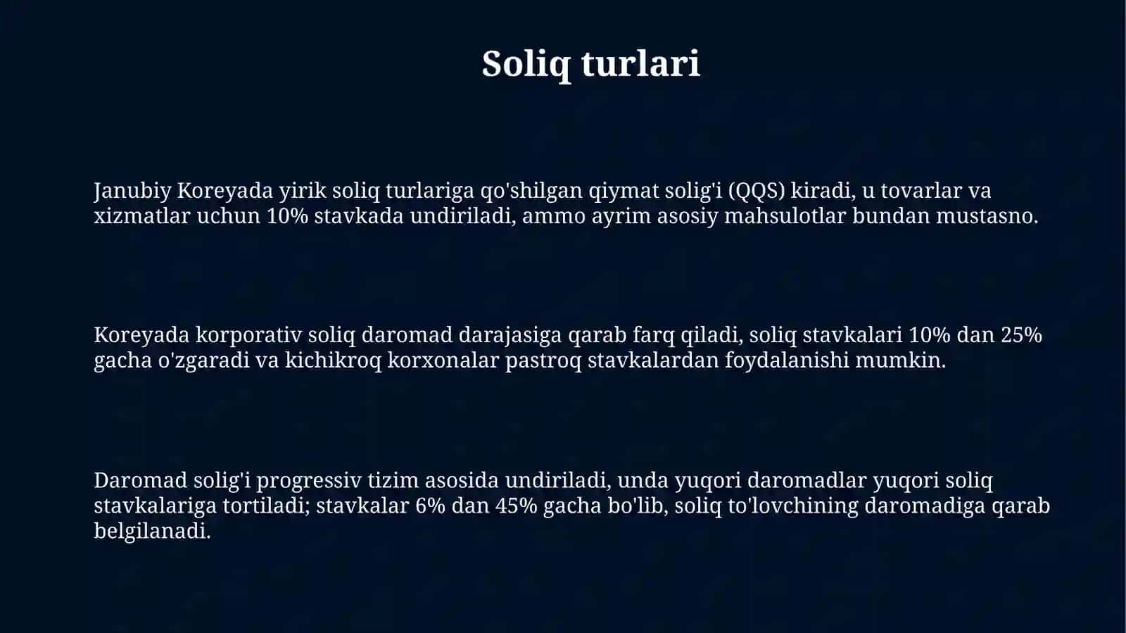 Janubiy Koreyasoliqtizimi 3