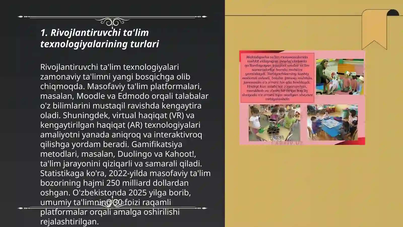 Rivojlantiruvchi talim texnologiyasidan foydalanish 3
