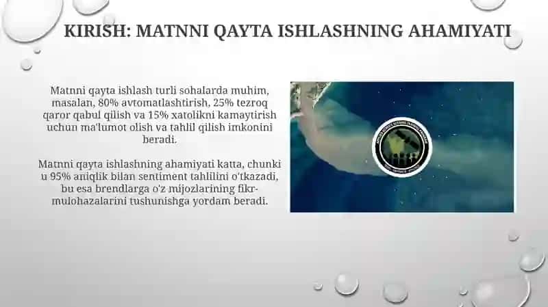 Matnli maʼlumotlararni qayta ishlash dasturlarining imkoniyatlari 3