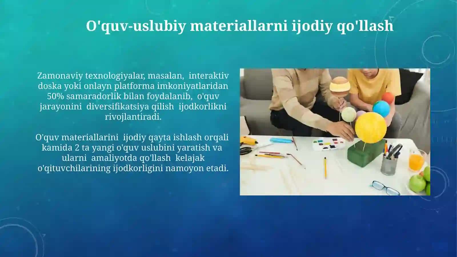 Bo'lajak o'qituvchilarda pedogogik kreativlikni shakillantirish 3