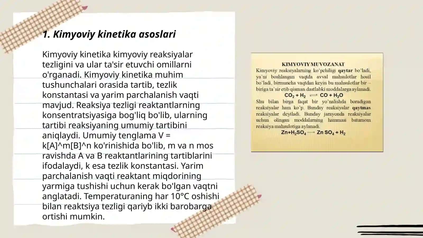 Reaksiya tartibini aniqlash usullari 3