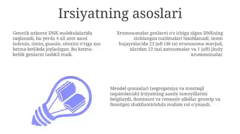 Irsiyatvairsiytug'makasalliklar 3