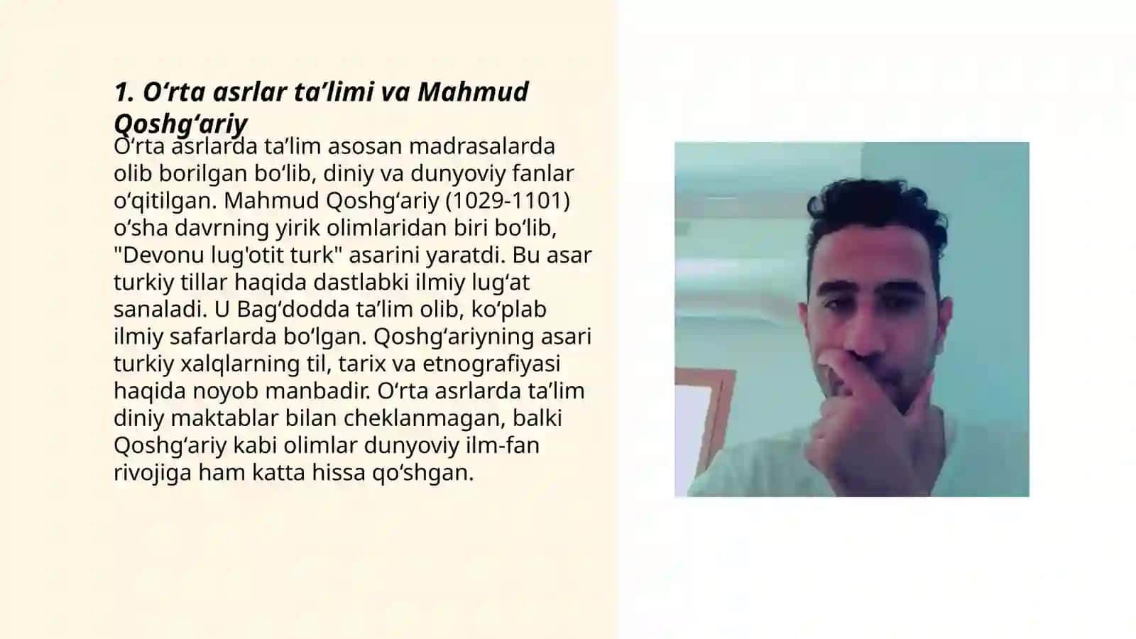 Mahmud Qoshgʻariyning pedagogik qarashlari 3