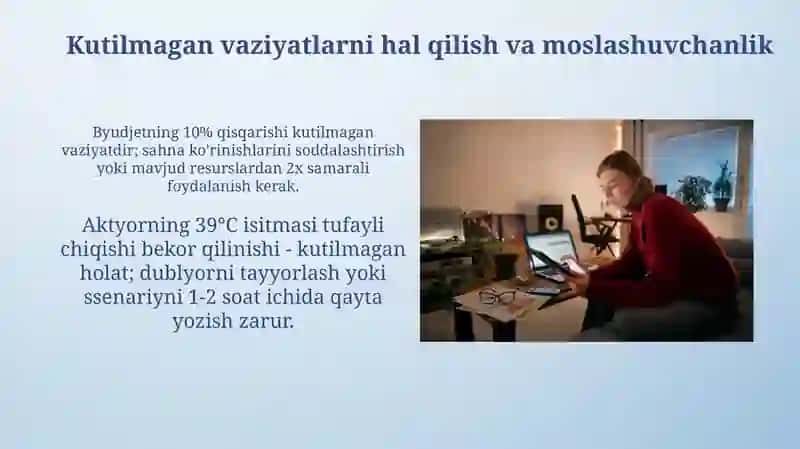 Epizotlar ustida ishlashlikni oziga xosliklari 3