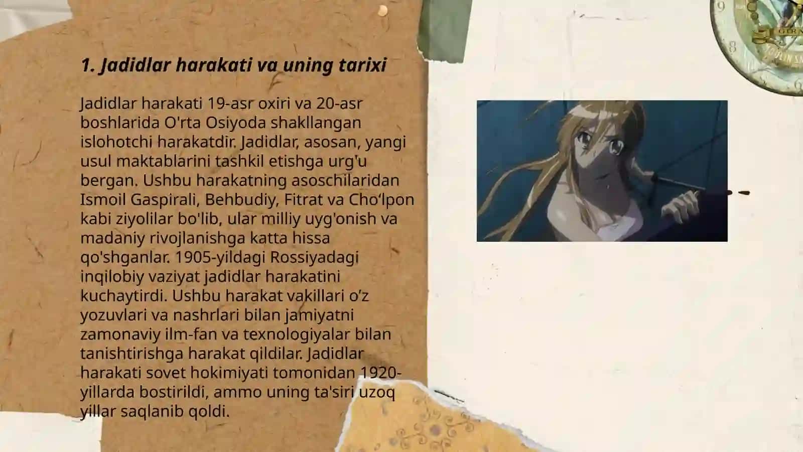 Jadid maʼrifatparvarlarningo'lka ijtimoiy va maʼnaviy hayotida tutgan o'rni 3