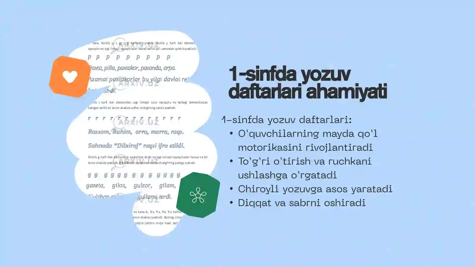1-SINF YOZUV DAFTARLARI 3