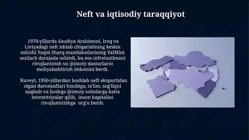 Neft va iqtisodiy taraqqiyot 3