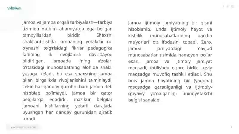 O‘quvchilar jamoasini tashkilotishning oziga xos hususiyatlari 3