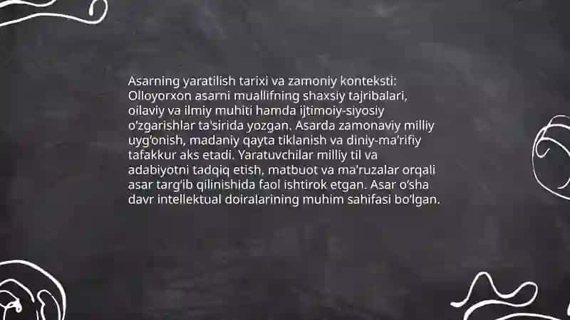 Sabot ul ojizin asari tahlili 3