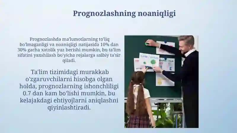 Ta'lim sifatini oshirishda modellashtirish va prognozlash muammolari 3