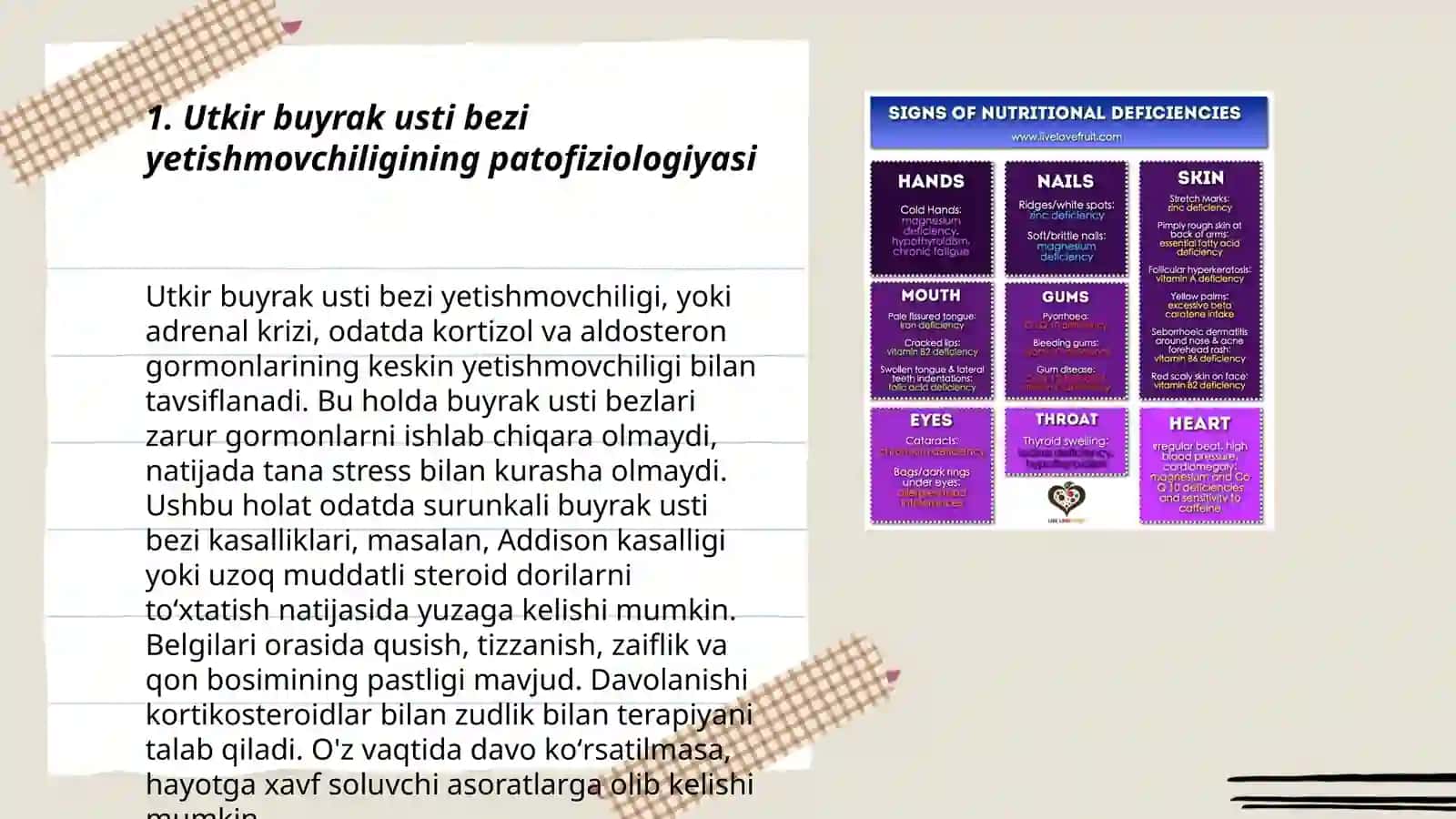 Utkir buyrak usti bezi yetishmovchiligi 3