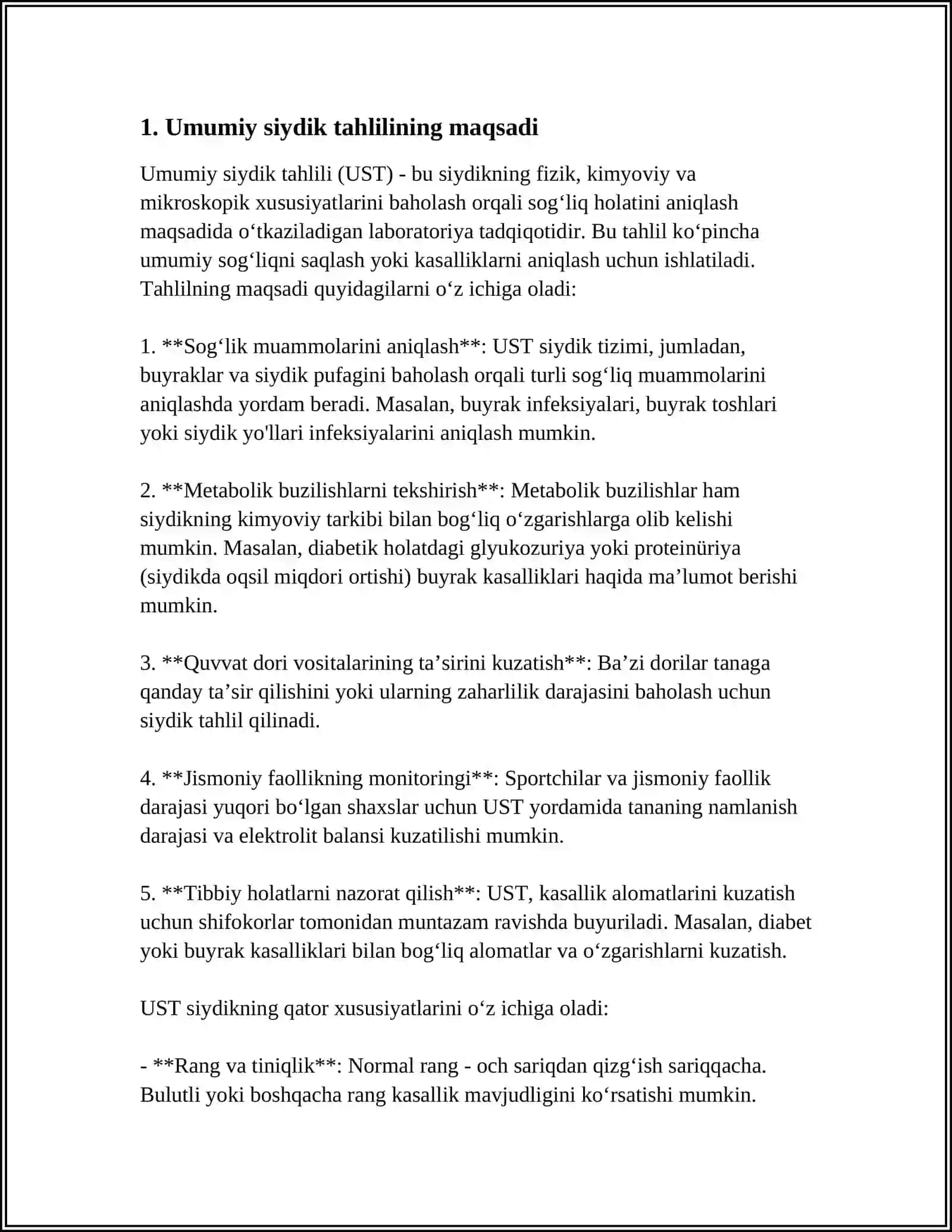 UMUMIY SIYDIK TAXLILINI INTERPRETATSIYASI 3