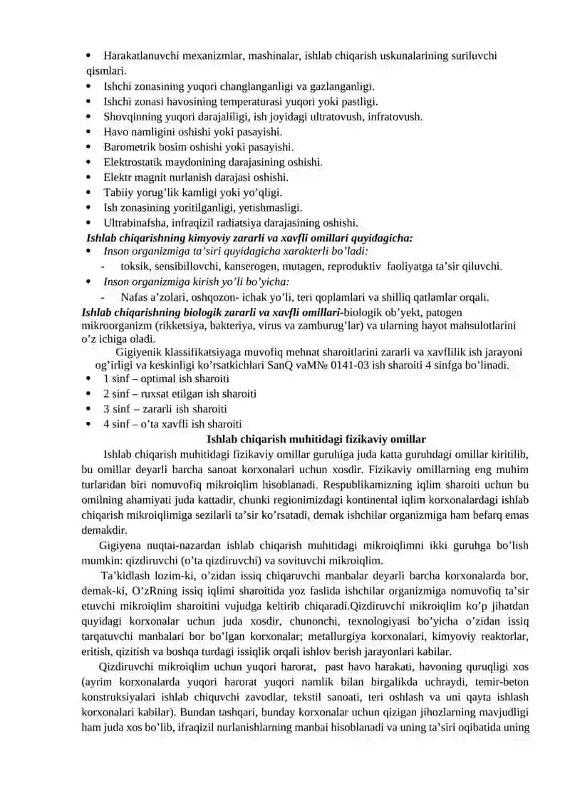 Mehnat gigienasining umumiy asoslari va mehnatni muhofaza qilish 3
