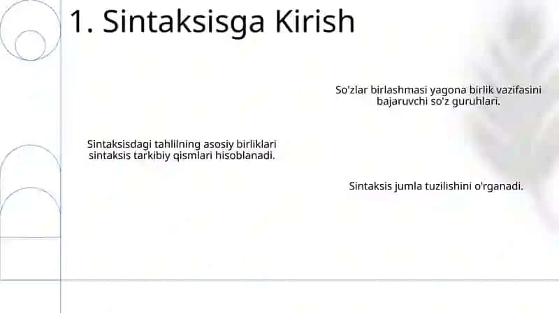 Lisoniy sintaktik qolip (SQ) 3