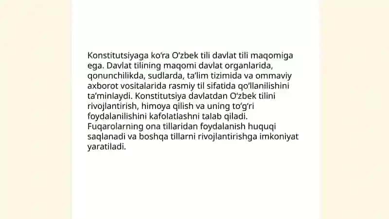 Oʻzbek tili davlat tili togʻrisida 3