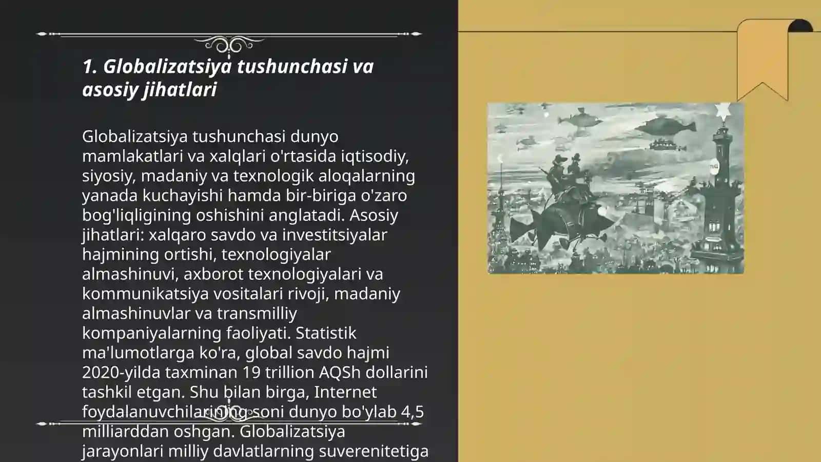 Globalizatsiya tushunchasi va asosiy jihatlari 3