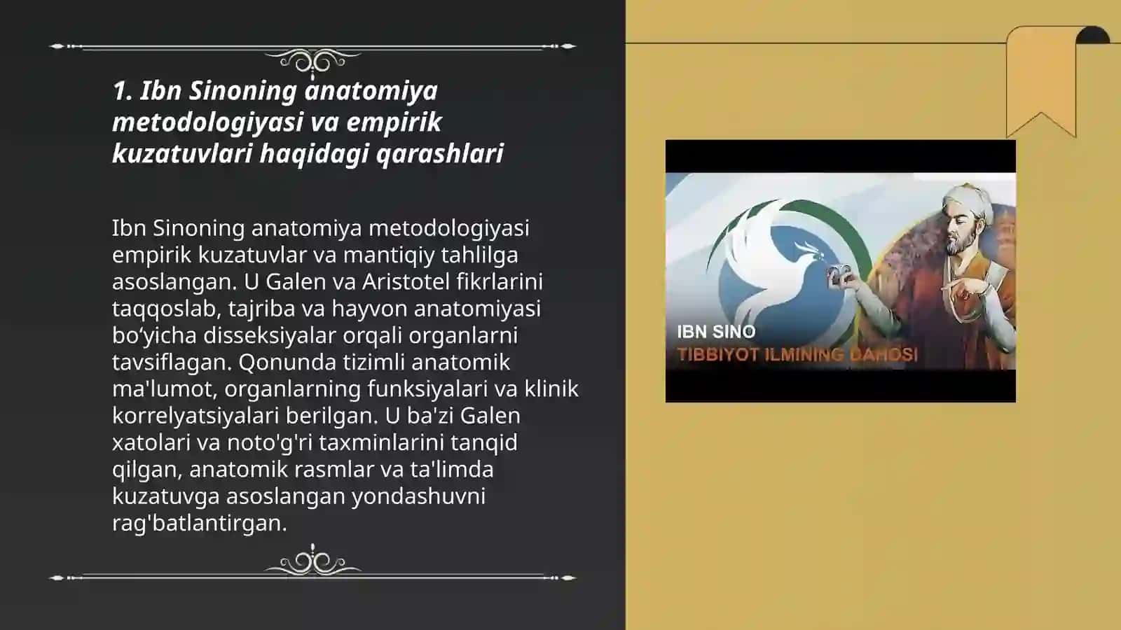 Abu Ali Ibn Sinoning anatomiya haqidagi qarashlari 3