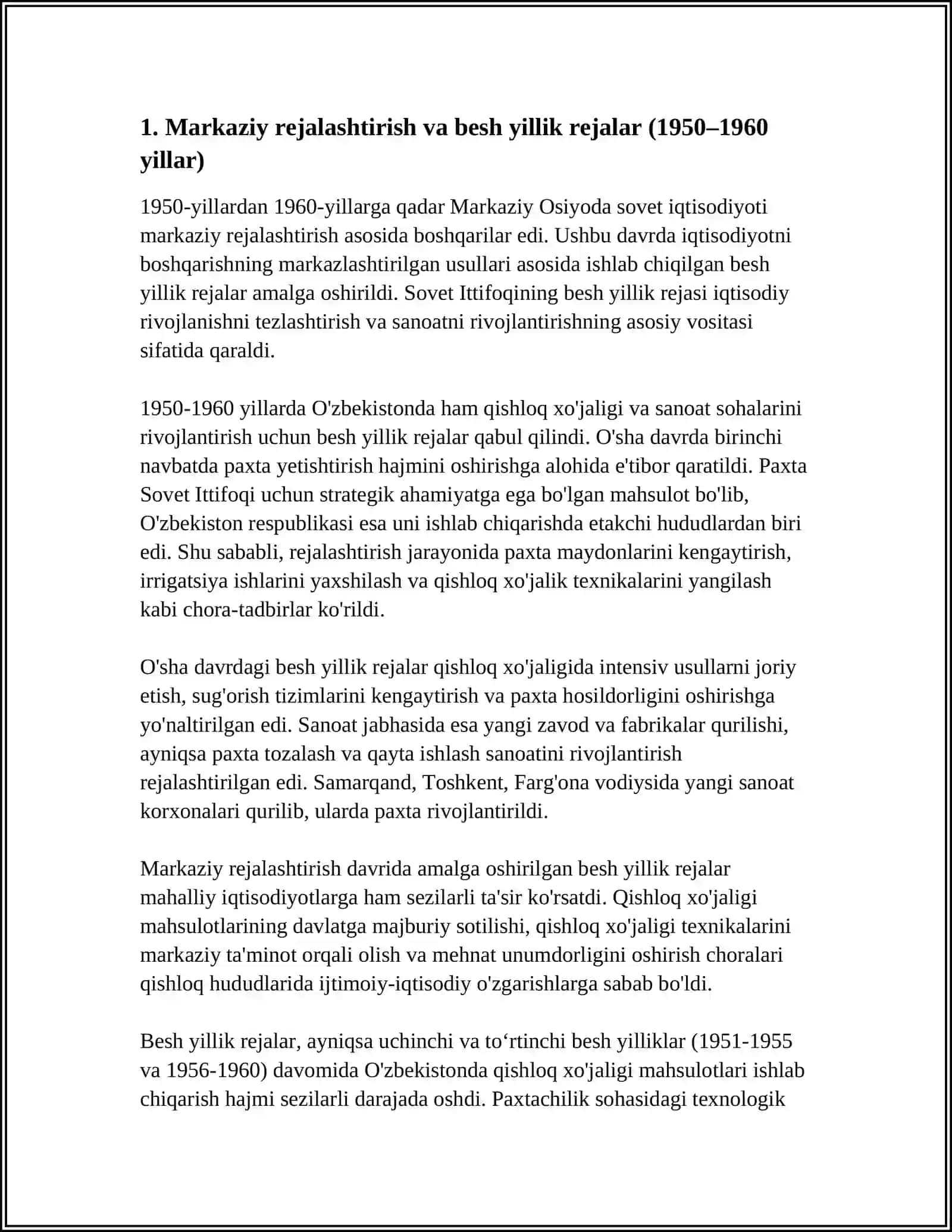 IQTISODIY INSTITUTSIONAL YO'NALISHLAR (XX ASR 50 60 YILLAR) 3
