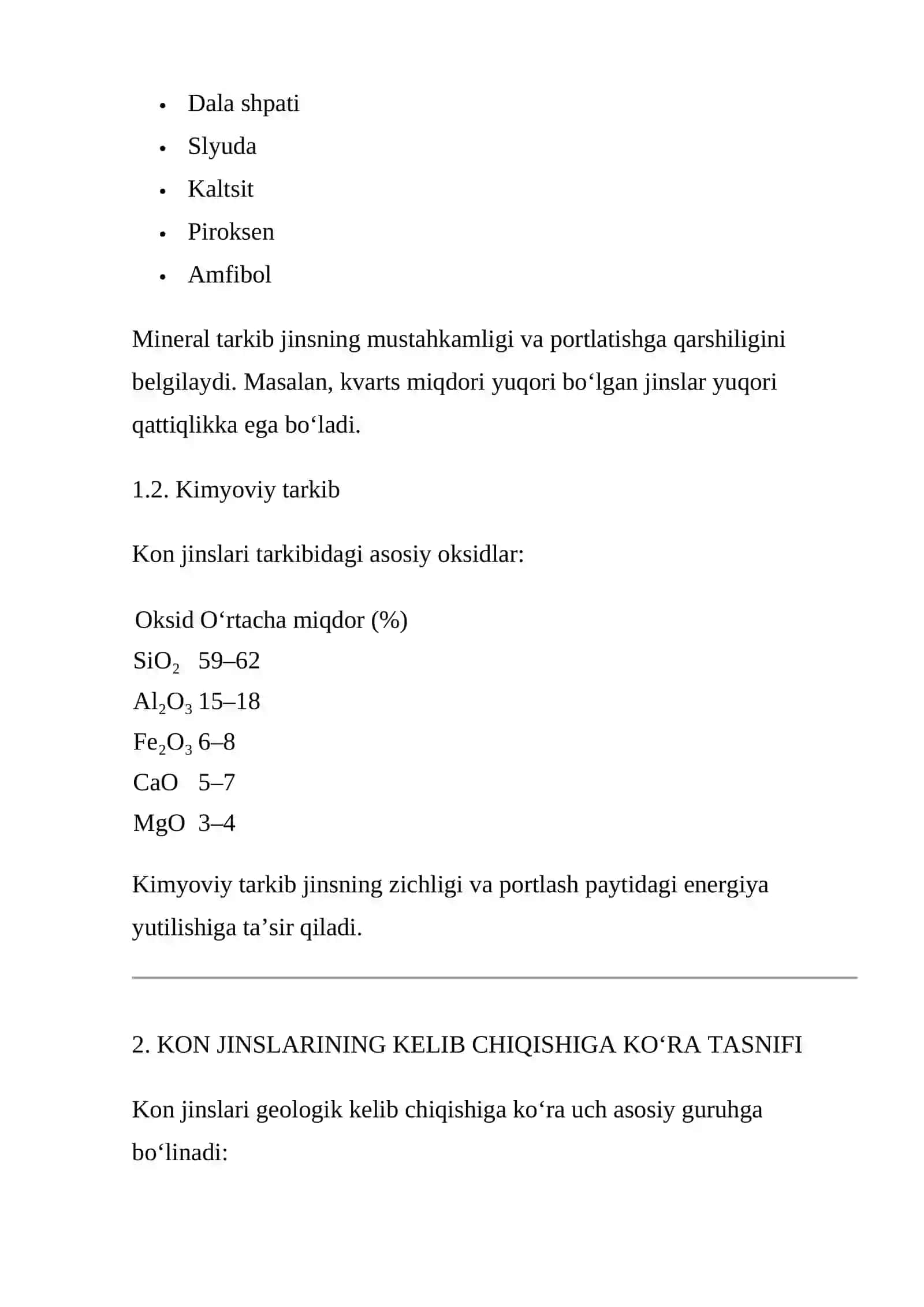 KON JINSLARINING TARKIBI VA TASNIFLANISHI 3