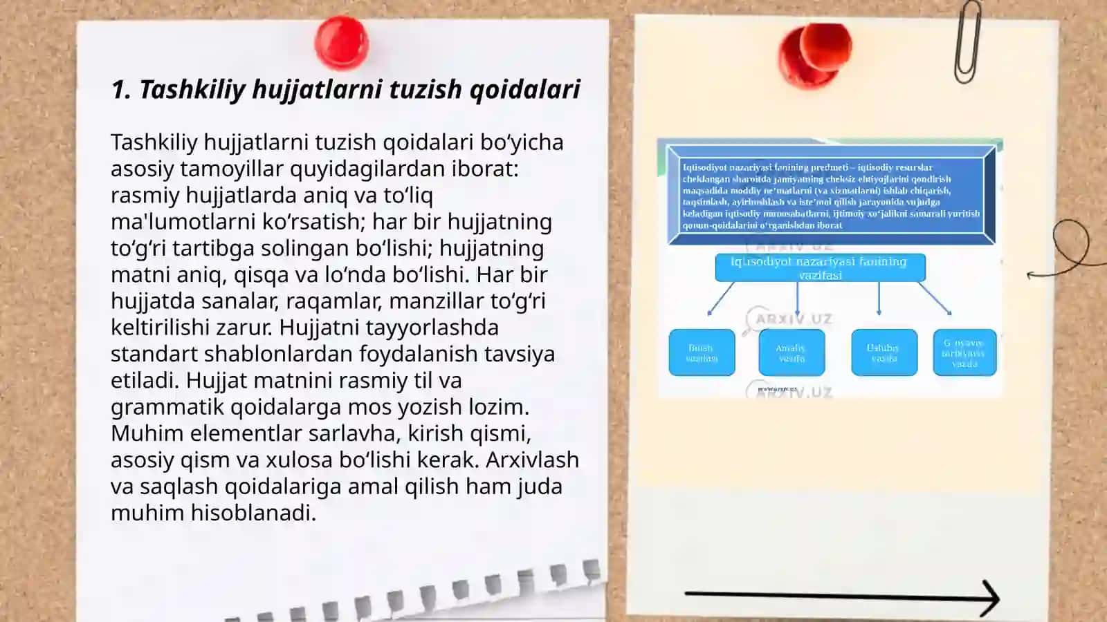Tashkiliy hujjat turlarini yuritishdagi muammolar 3