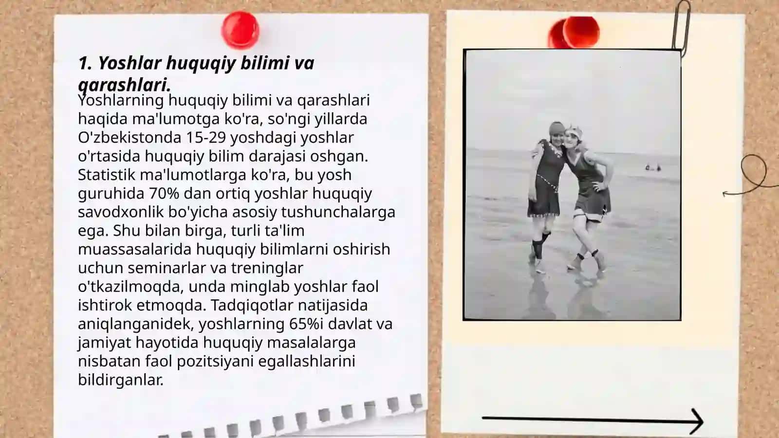 YOSHLAR HUQUQIY ONGI VA HUQUQIY MADANIYATINI YUKSALTIRISH MUAMMOLARI: G‘OYALAR VA REALIZATSIYA 3