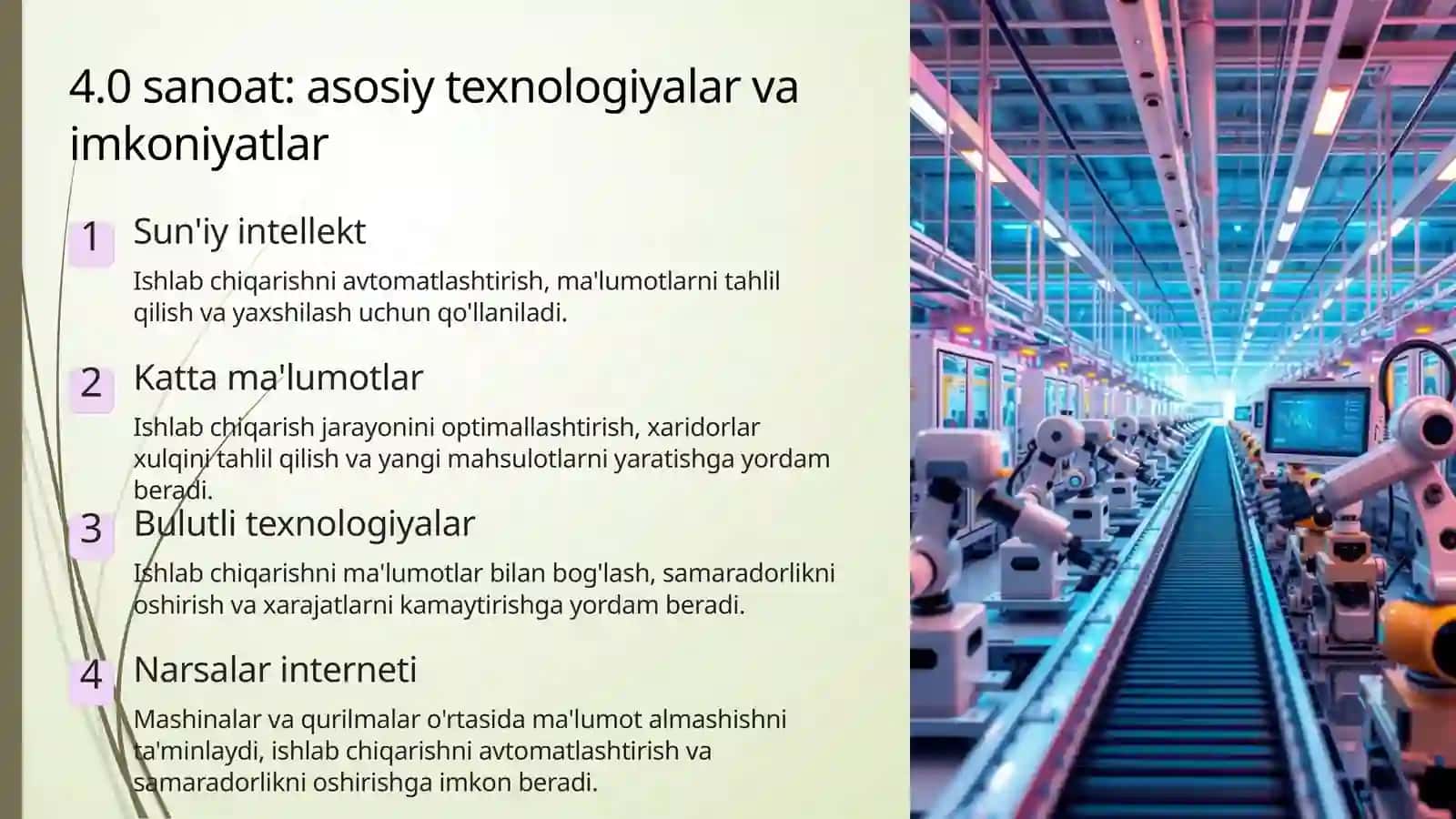 Raqamli elektron tijorat va 4.0 industriyaning rivojlanish istiqbollari 3