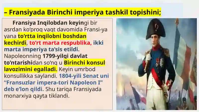 FRANSIYA INQILOB VA IMPERIYALAR DAVRIDA 3