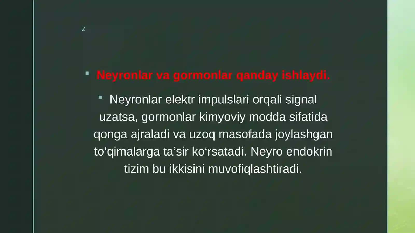Neyroendokrintizim 3