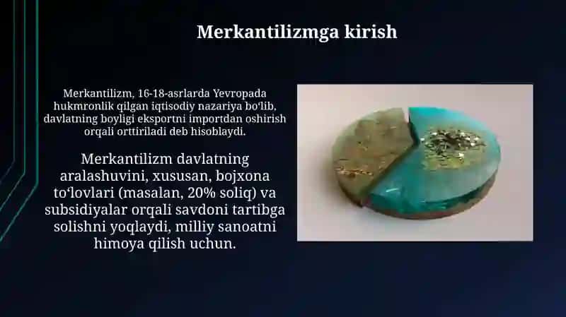 Merkantelizm tushunchasi 3