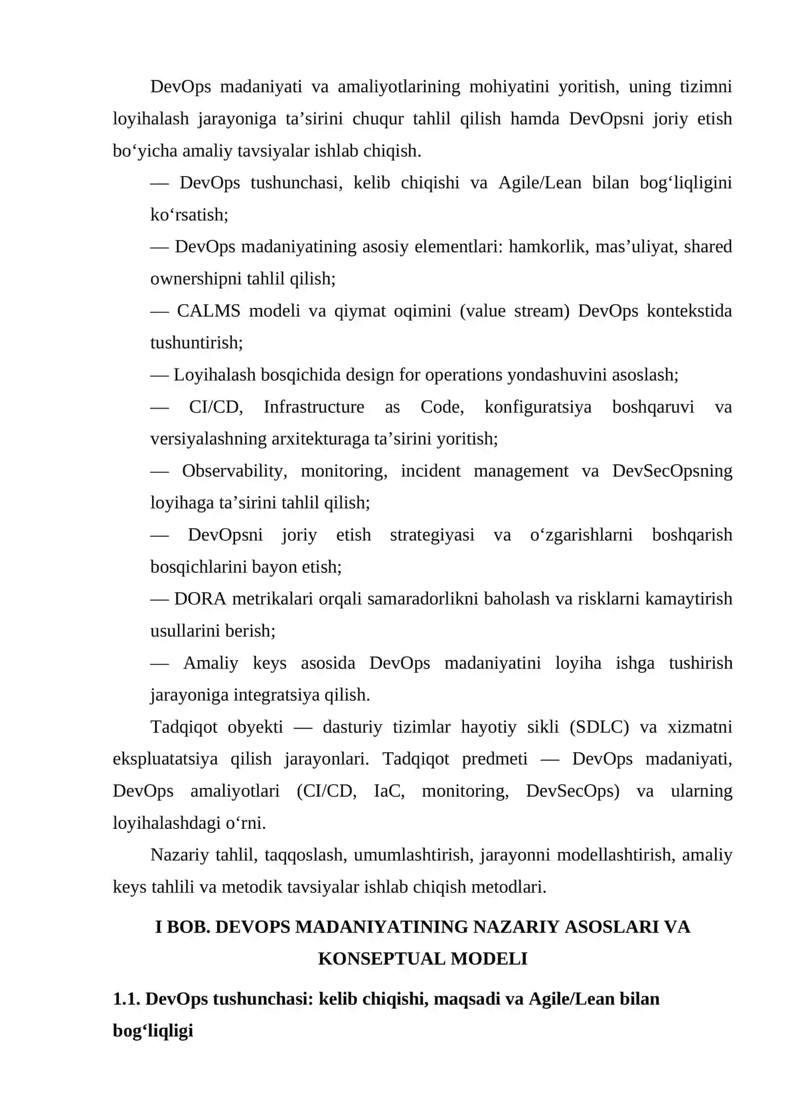 DevOps madaniyati va uning loyihalashdagi orni 3