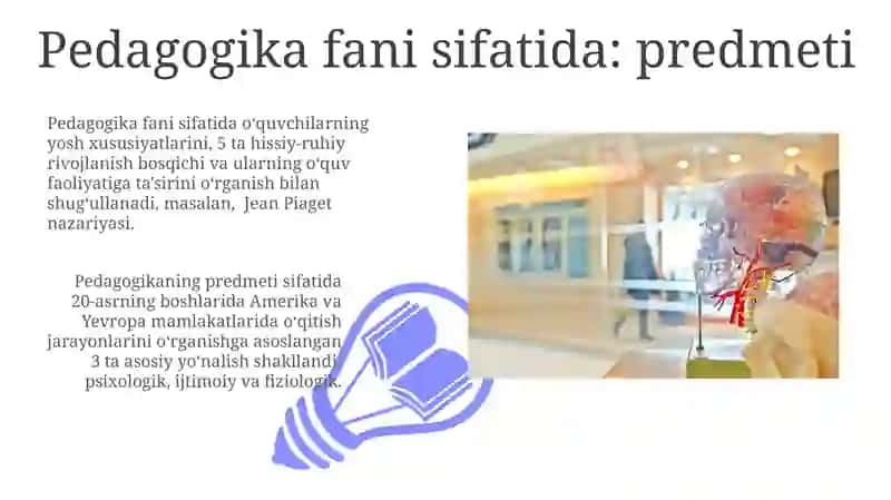 Pedagogikaning Ilmiy Asoslari 3