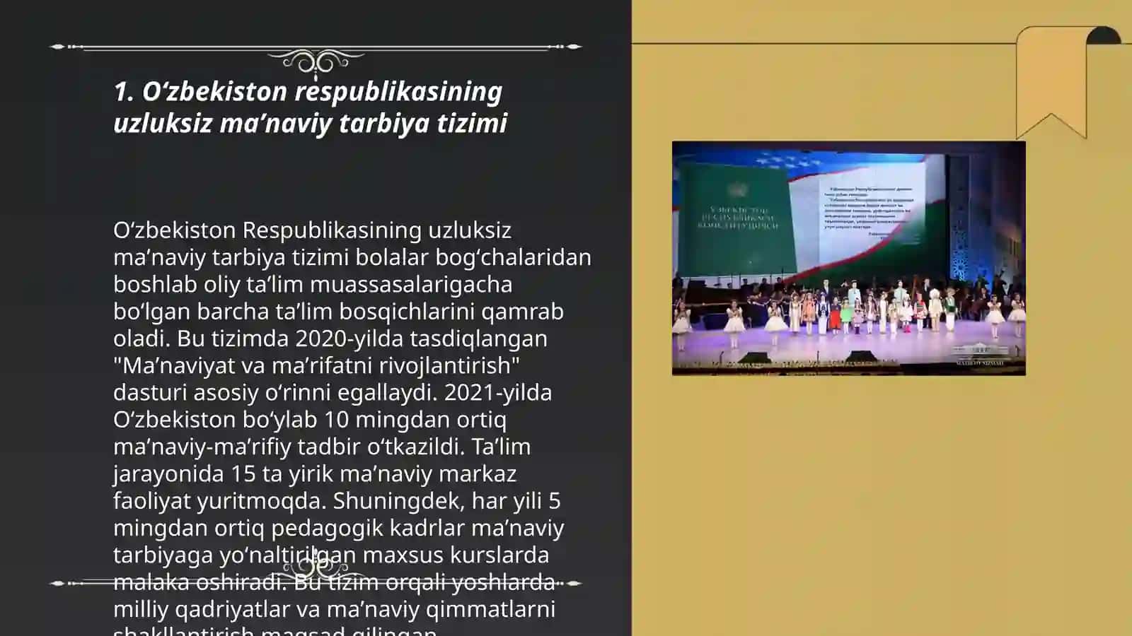 Oʻzbekiston respublikasining Uzluksiz maʼnaviy tarbiya Konsepsiyasi 3