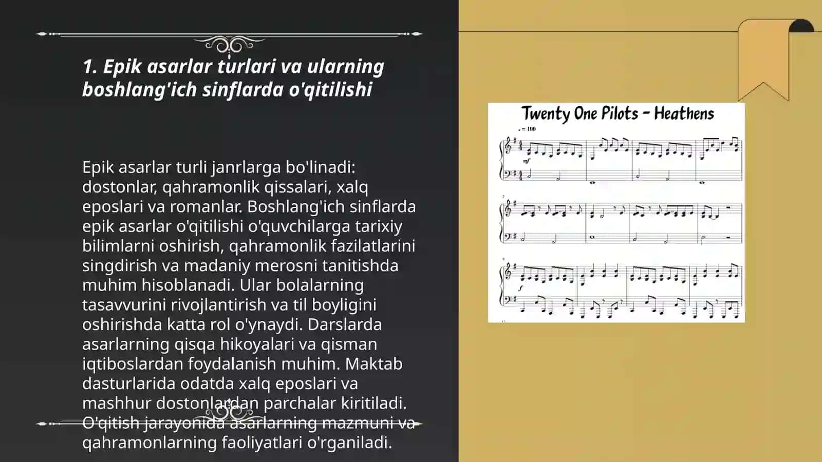 Epik asarlar ustida ishlash uchun metodik tavsiyalar 1-2-sinflar uchun 3