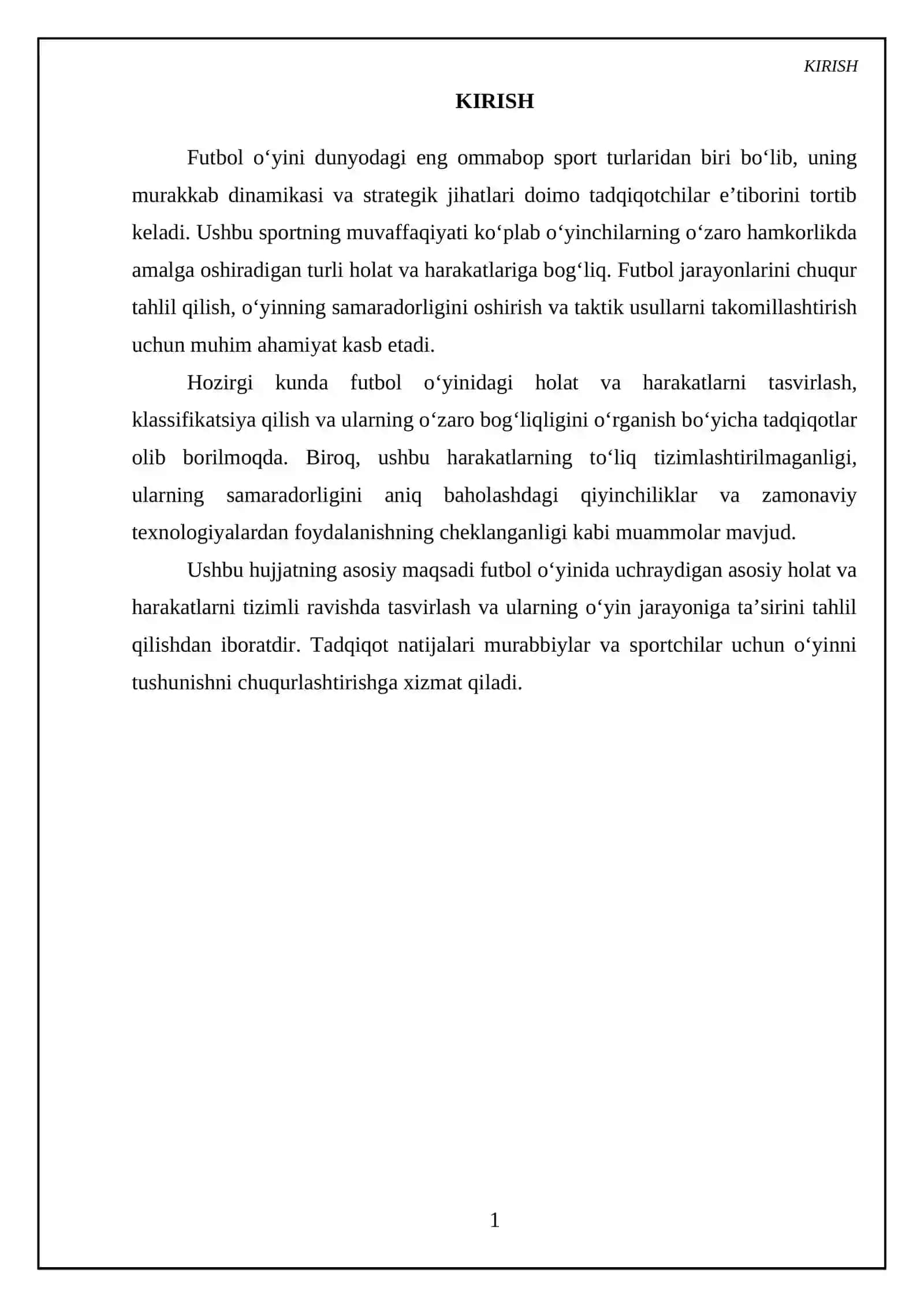 Fudbol oʻynida uchraydigan holat va harakatlar 3