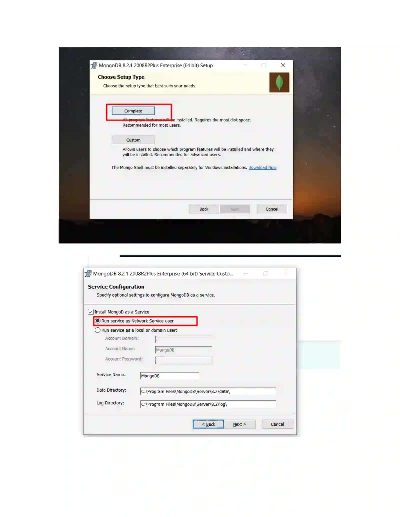 MongoDB ga kirish va muhitni so‘zlash (mongosh, Compass) 3