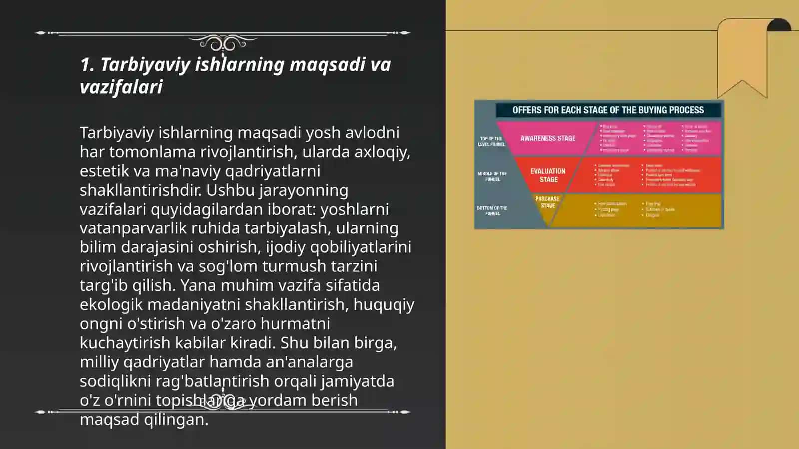 Tarbiyaviy ishlar metodikasi fanining maqsad va vazifalari 3