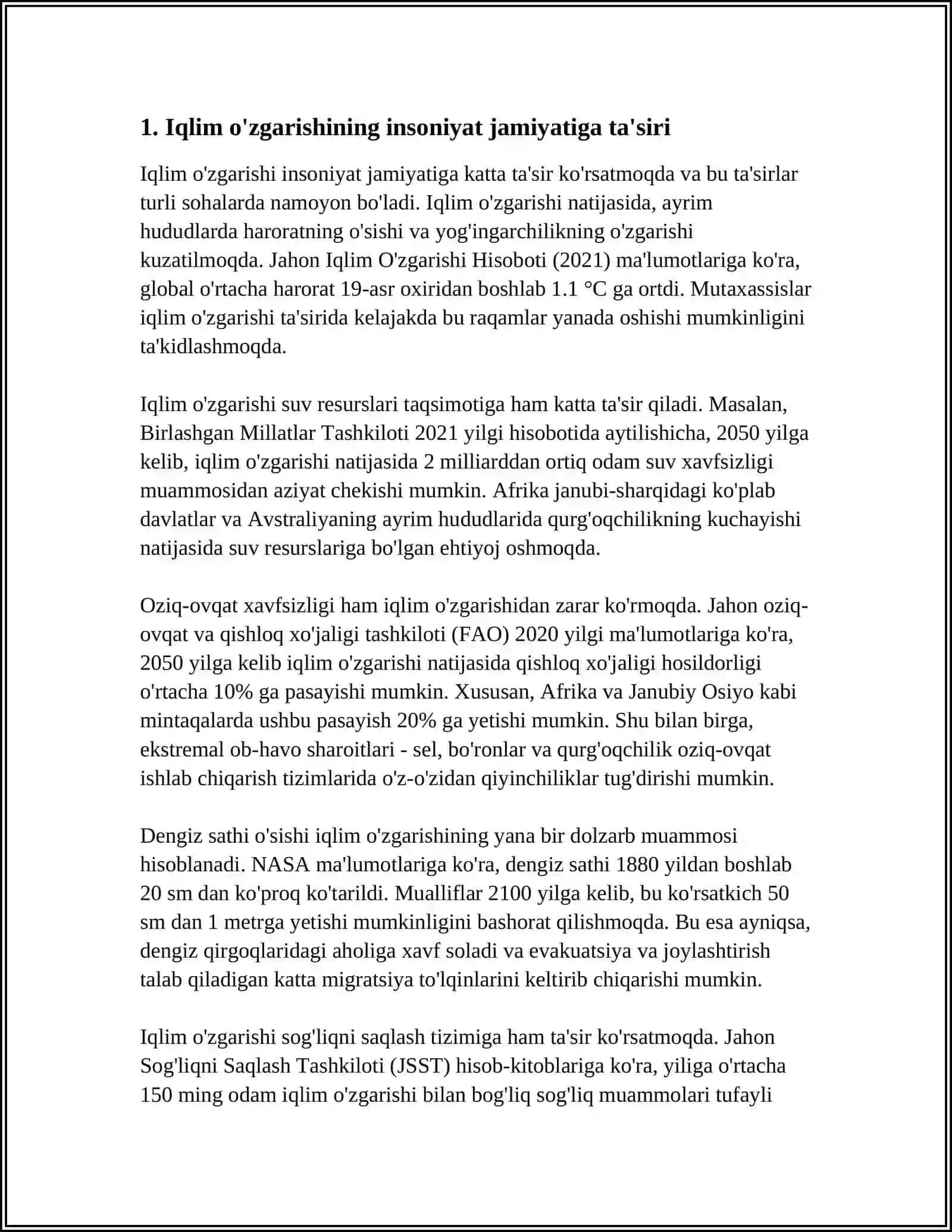 INSONIYAT JAMIYATI RIVOJIDA IQLIMNING TA'SIRI 3