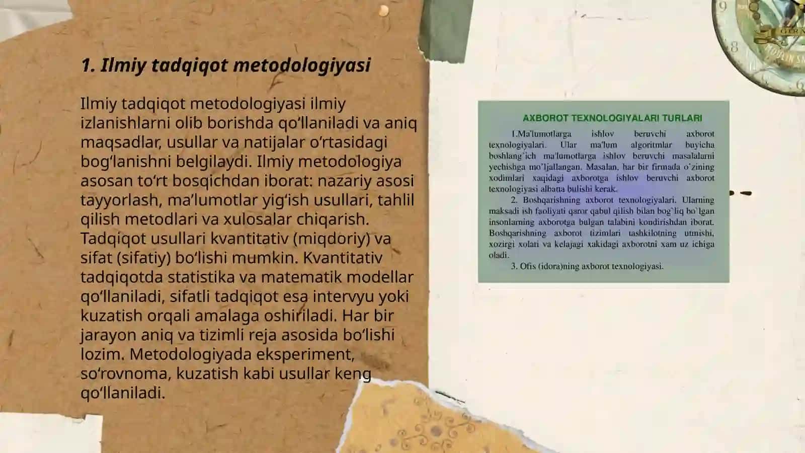 Ilmiy Ish Faoliyati bilan tanishuv 3