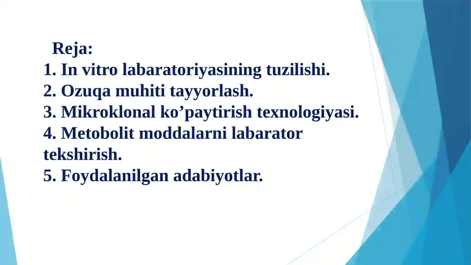 Biotexnologiya (tarmoqlar bo’yicha) fakulteti 418-guruh talabasi Jamshidova Yodgoraning 3