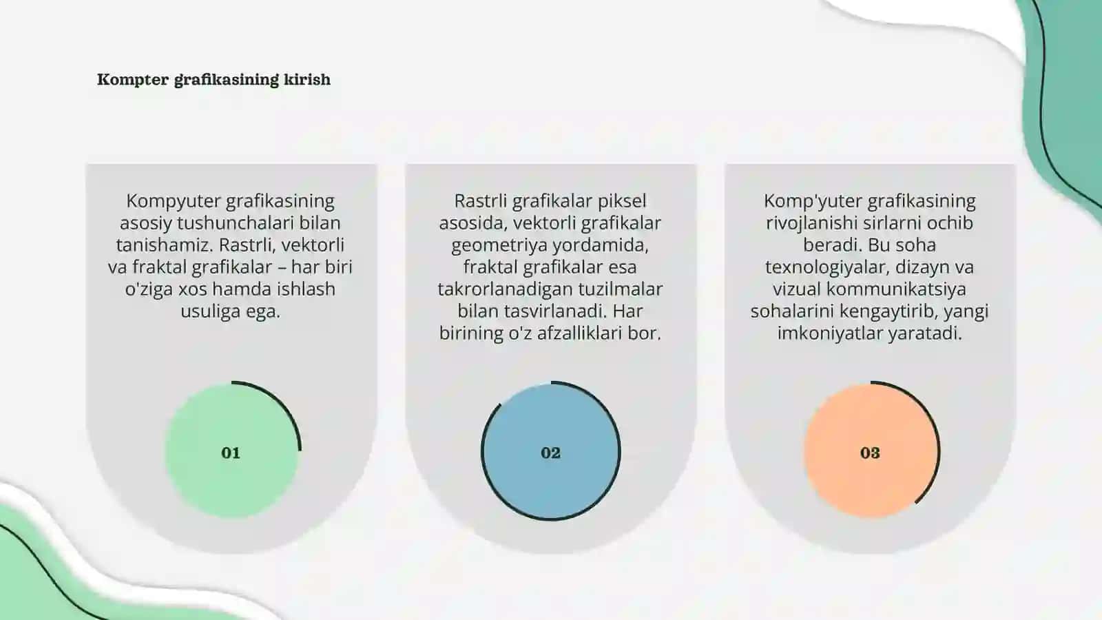 Kompyuter grafikasi 3