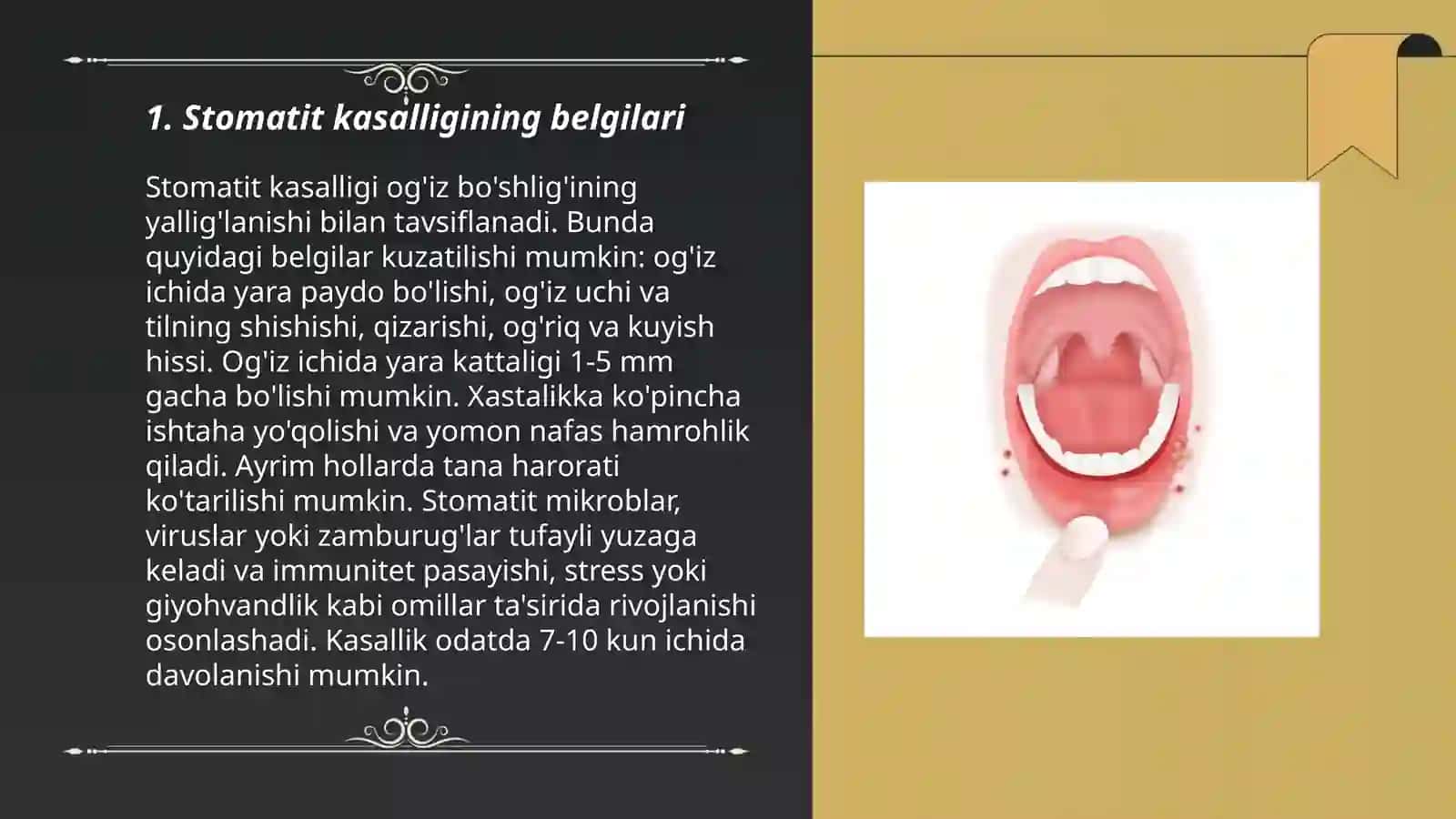Stomatit kasalligi 3