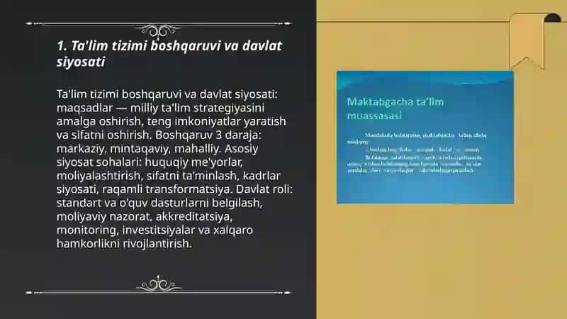 Ta’lim tizimi boshqaruvi 3