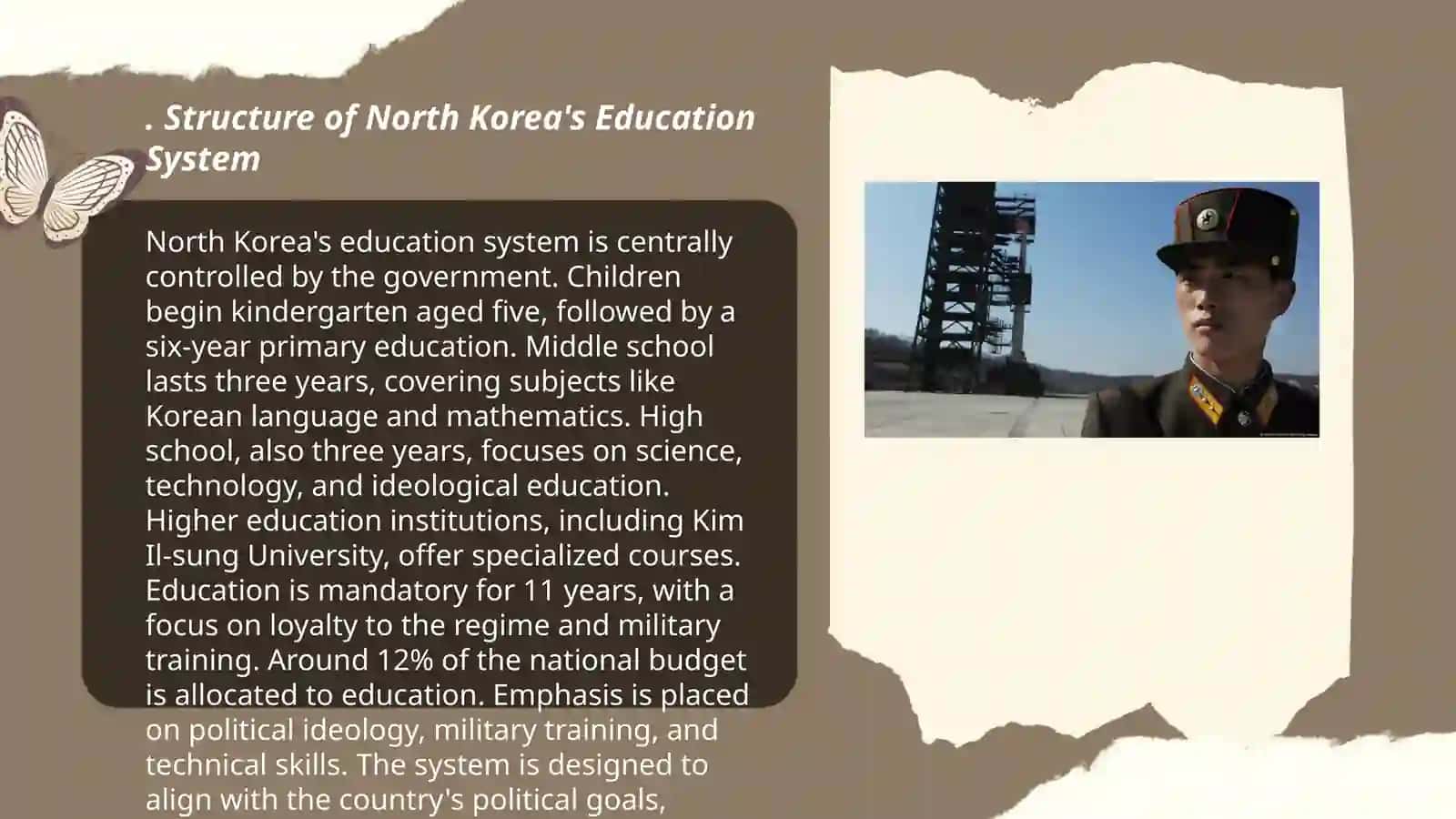 Education system of North Korea 3