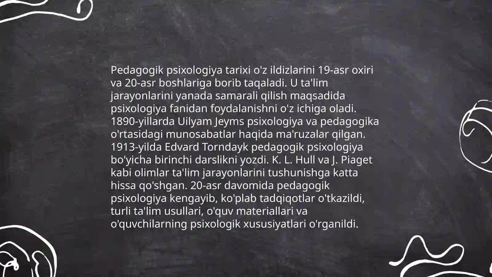 Pedagogik psihologiyaning yuzaga kelish tarixi 3