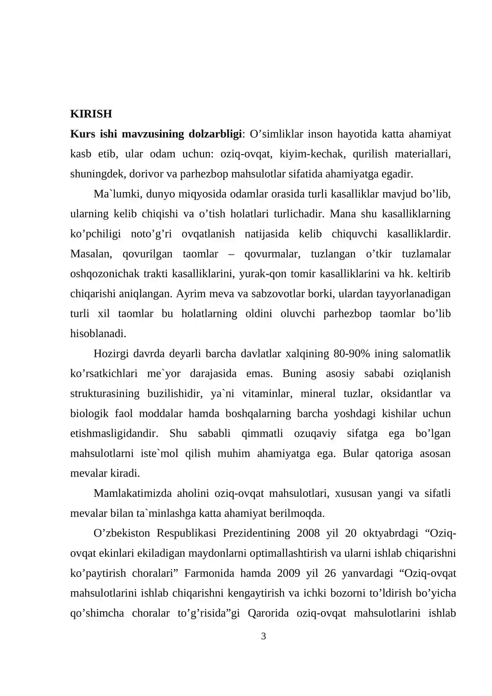 BOTANIKA FANIDAN SHO`RADOSHLAR OILASI (CHENOPODIACEAE) MAVZUSIDA KURS ISHI 3