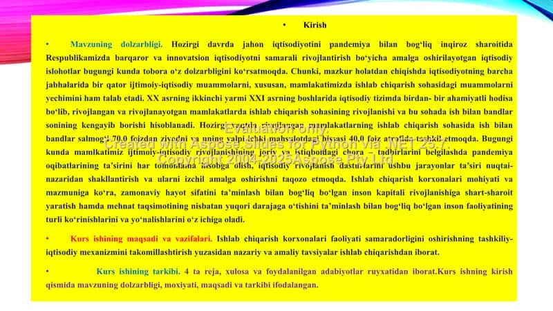 Iqtisodiyotning real sektori korxonalarning iqtisodiy samaradorligini oshirish 3