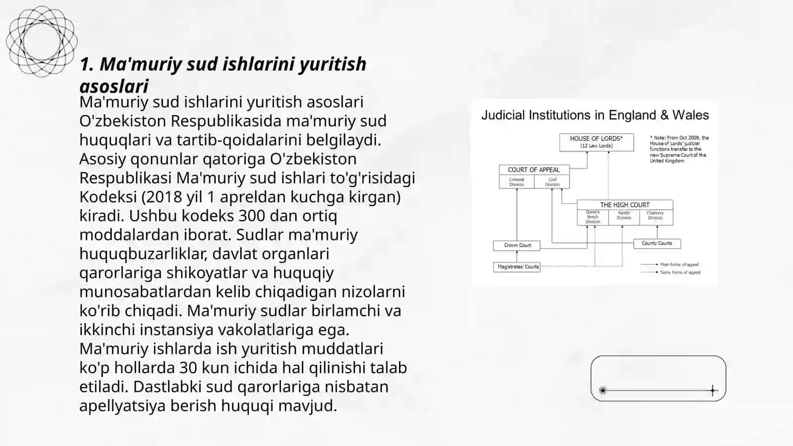 Ma'muriy sud ishlarini yuritish asoslari 3