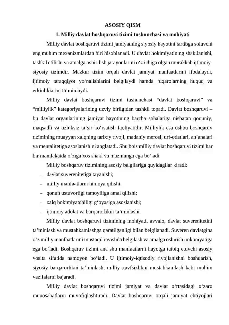Milliy davlat boshqaruvi tizimi 3